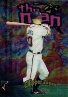 1998 Finest the Man #TM4 Chipper Jones w/Coating Baseball Card