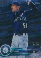 2018 Topps Update #US100 Ichiro Wearing Helmet-Clear Baseball Card