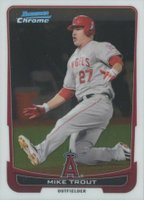 2012 Bowman Chrome #157 Mike Trout Baseball Card