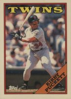 1988 Topps Tiffany #120 Kirby Puckett Baseball Card