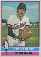 1976 Topps #336 Vic Albury Baseball Card