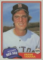 1981 Topps #841 Frank Tanana Traded Baseball Card