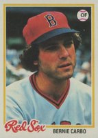 1978 Topps #524 Bernie Carbo Baseball Card