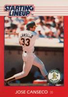1988 Kenner Starting Lineup # Jose Canseco Baseball Card