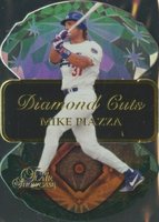 1997 Flair Showcase Diamond Cuts #12 Mike Piazza Baseball Card