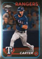 2024 Topps Chrome #136 Evan Carter Baseball Card