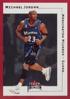 2001 Fleer Premium  #5 Michael Jordan Star Ruby Basketball Card