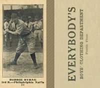 1916 Everybody's #24 Bobbie Byrne Baseball Card