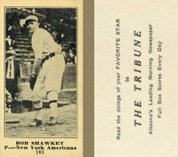 1916 Altoona Tribune #161 Bob Shawkey Baseball Card