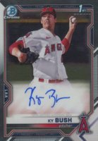 2021 Bowman Draft Chrome Draft Pick Autographs #CDAKB KY Bush Baseball Card