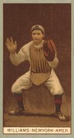 1912 Brown Backgrounds Broadleaf #196 Bob Williams Baseball Card