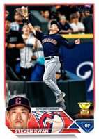 2023 Topps #116 Steven Kwan Baseball Card