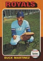 1975 Topps #314 Buck Martinez Baseball Card