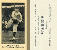 1916 Wares #191 Art Wilson Baseball Card