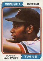 1974 Topps #527 Bobby Darwin Baseball Card