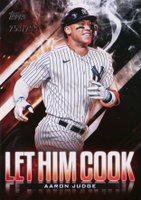 2024 Topps Update Let Him Cook #LHC8 Aaron Judge Black Baseball Card