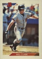 1992 Bowman #260 Will Clark Baseball Card