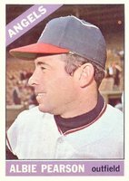 1966 Topps #83 Albie Pearson Baseball Card