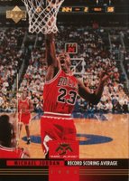 1998 Upper Deck MJ Career Collection #54 Michael Jordan MJ Retro Basketball Card