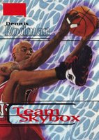 1997 Skybox Premium #244 Dennis Rodman Star Rubies Basketball Card