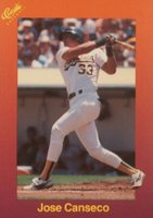 1989 Classic Travel Update 1 #103 Jose Canseco Baseball Card