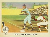 1959 Fleer Ted Williams #7 1936- From Mound To Plate Baseball Card