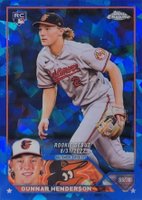 2023 Topps Chrome Update Sapphire Edition #18 Gunnar Henderson Baseball Card