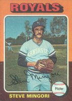 1975 Topps #544 Steve Mingori Baseball Card