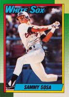 1990 Topps Tiffany #692 Sammy Sosa Baseball Card