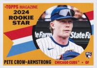 2024 Topps Throwback Thursday #144 Pete Crow-Armstrong Baseball Card