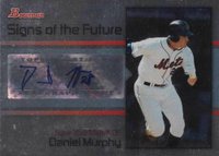 2008 Bowman Draft Picks Signs of the Future #DM Daniel Murphy Baseball Card