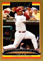 2006 Topps #200 Albert Pujols Gold Baseball Card