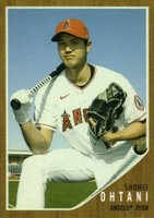 2021 Topps Archives #130 Shohei Ohtani 1962 Variation Baseball Card