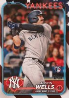 2024 Topps Update #US325 Austin Wells Independence Day Baseball Card
