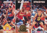 1993 Hoops #289 Steals Leaders 5th Anniversary Basketball Card