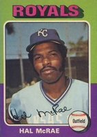 1975 Topps #268 Hal McRae Baseball Card