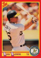 1990 Score #385 Mark McGwire Baseball Card