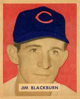 1949 Bowman #160 Jim Blackburn Baseball Card