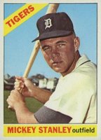 1966 Topps #198 Mickey Stanley Baseball Card