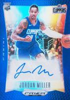 2023 Panini Prizm Deca Signatures #DSMIL Jordan Miller Blue Prizm Basketball Card