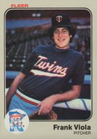 1983 Fleer #625 Frank Viola Baseball Card