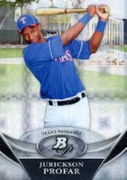 2011 Bowman Platinum Prospects #BPP34 Jurickson Profar Xfractor Baseball Card