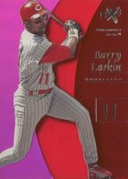 1998 Skybox E-X2001 #25 Barry Larkin Essential Credentials Future Baseball Card