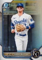 2022 Bowman Chrome Prospects #BCP146 Bobby Witt Jr. Refractor Baseball Card