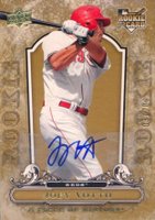 2008 Upper Deck Piece Of History #112 Joey Votto Autograph-Gold Baseball Card