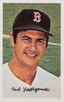 1970 MLB Photostamps # Carl Yastrzemski Hand Cut Baseball Card
