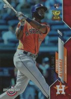 2020 Topps Opening Day #63 Yordan Alvarez Red Foil Baseball Card