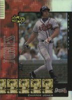 2000 Upper Deck Ionix #R10 Chipper Jones Reciprocal Baseball Card