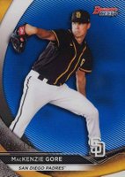 2020 Bowman's Best Top Prospects #TP24 MacKenzie Gore Blue Refractor Baseball Card