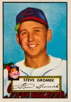 1952 Topps #258 Steve Gromek Baseball Card
